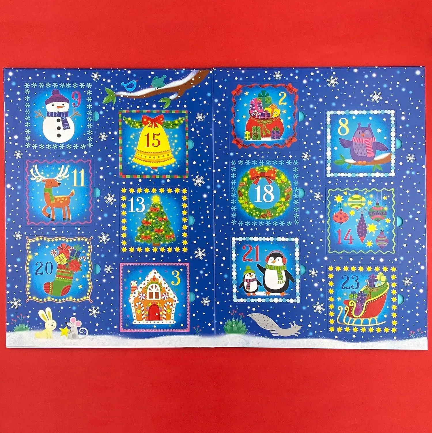 Usborne advent calendar book collection - contains 24 books