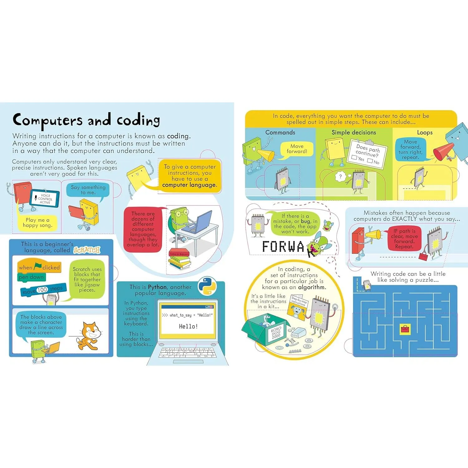 Usborne look inside how computers work