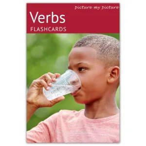 Verbs Flash Cards: 40 Action Photo Language Cards