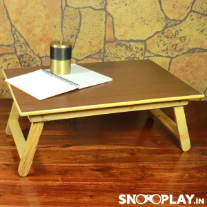 Versatile Wooden Study Table with Multifunctional Top - Perfect for Home Office and Study Spaces