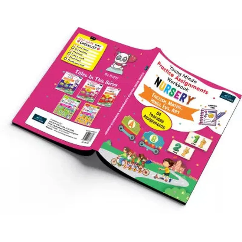 Young Minds Practice Assignments Workbook - Nursery Books For Kids