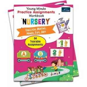 Young Minds Practice Assignments Workbook - Nursery Books For Kids